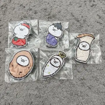 우사마루 마트 자수 배지 세트
