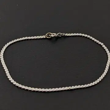 빈티지 실버 925 서펜타인 체인 팔찌 1.8g