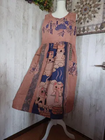 수건*감물 염색 원피스