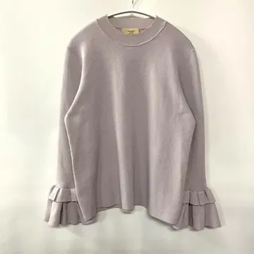 Maglie par ef-de (마리에 파 에프데) 밑단 프릴 니트