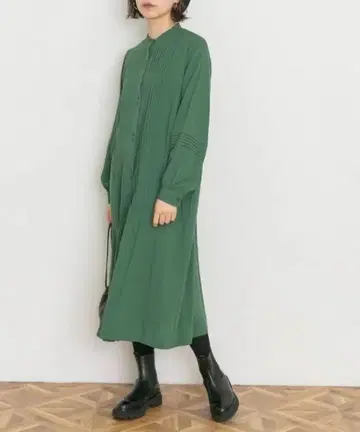 어반 리서치 턱 셔츠 원피스
