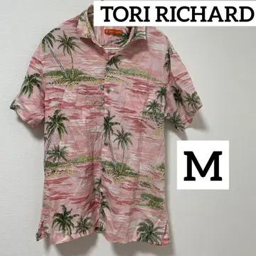 TORI RICHARD 토리리차드 하와이산 알로하 셔츠 반팔 M