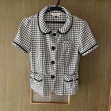 choix en joie 사무복 오버 블라우스 앙조아