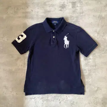 POLO RALPH LAUREN 피케 셔츠 네이비 빅 포니