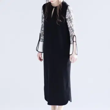 Mame Kurogouchi 블랙 원피스 Size 1