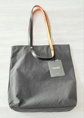 URUKUST TWIST TOTE BAG Medium -Charcoal-