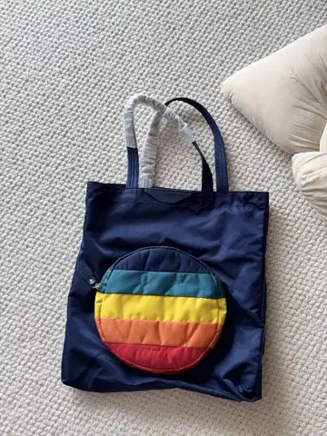 ANYA HINDMARCH 나일론 토트백 컬러풀 가방