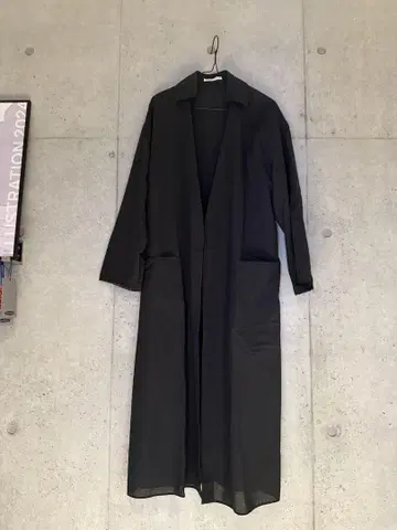 GALERIE VIE 롱 스텐 칼라 코트