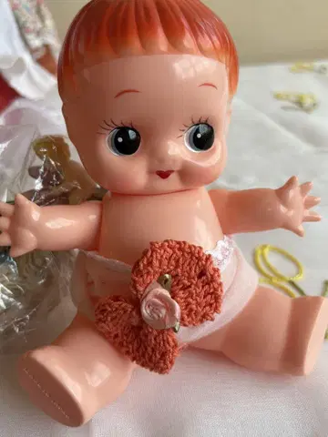 데코짱 인형 큐피 쇼와 레트로