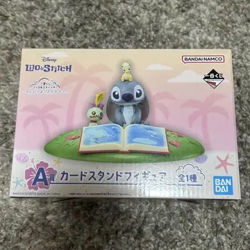 릴로 스티치 카드 스탠드 피규어 제일복권 A상