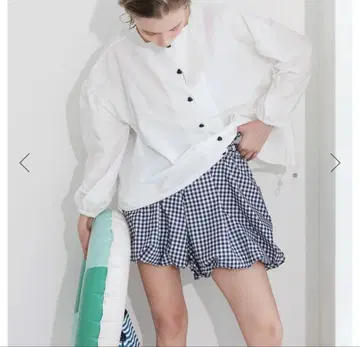 Donoban 네이비 깅엄 체크 숏팬츠 미사용 새상품 택 포함