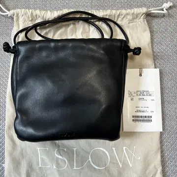 SLOBE IENA [ ESLOW/에스로우 ] 드로우 스트링 숄더백