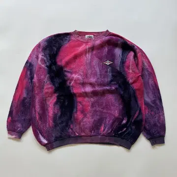 USED 90S BEAR PINK GRADIENT SWEATSHIRTS