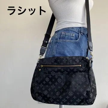russet 러셋 블랙 숄더백