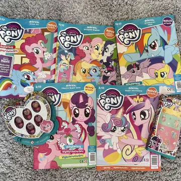 My Little Pony 잡지 및 부록 세트 체코어