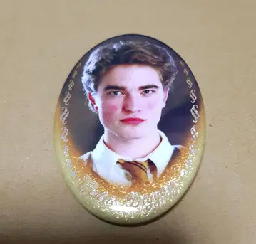 Harry Potter 타원 캔뱃지 글리터 세드릭 디고리
