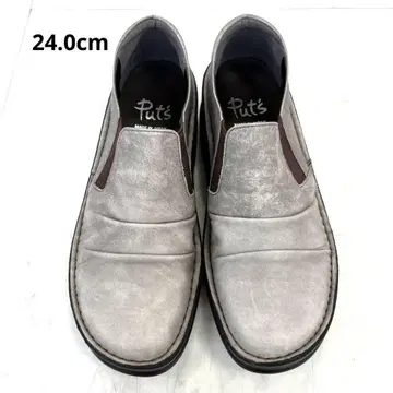 Put's 통굽 컴포트 슈즈 그레이 24.0cm 일본제
