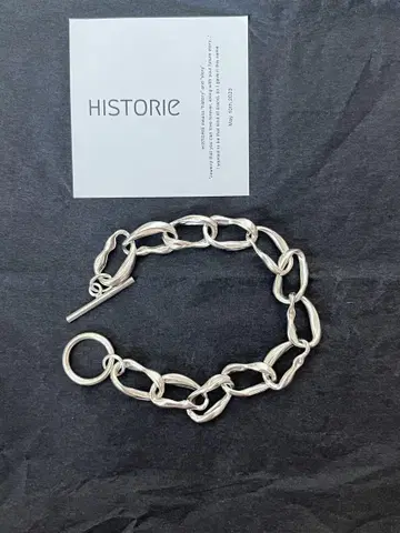 HISTORIE 실버 체인 팔찌 br_0006 18cm