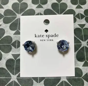 새상품 katespade NEW YORK 귀걸이 블루 x 골드