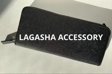 LAGASHA ACCESSORY의 라운드 지퍼 장지갑