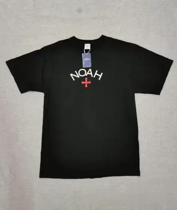 NOAH 블랙 티셔츠 M 사이즈