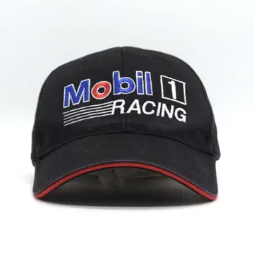 Mobil 1 모빌 레이싱 오일 기업 자수 캡 구제 의류 로고