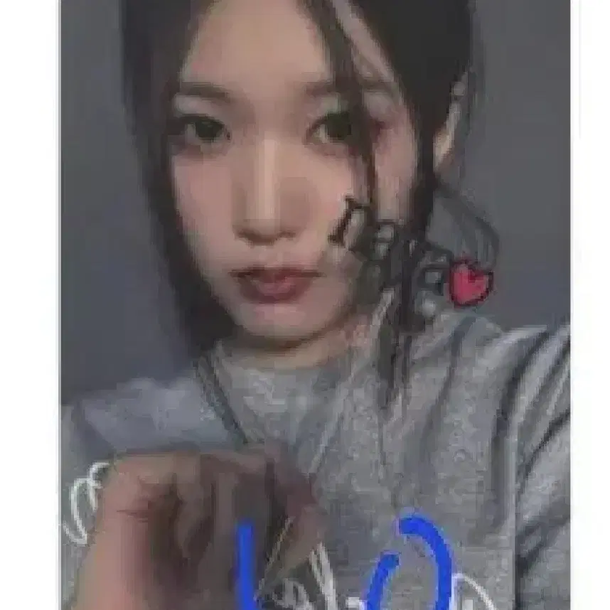 IZ*ONE Yoon Jiyoon Sign Polaroid poca wts on Bunjang Global