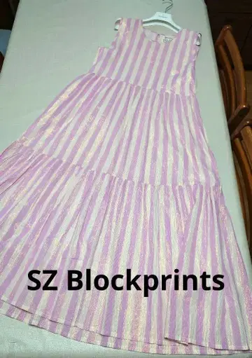 SZ Blockprints 원피스 새상품급