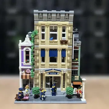 레고 LEGO 모듈러 빌딩 경찰서 10278