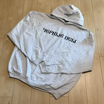 YZY GOSHA BLACK DOGS HOODIE 고샤 이지