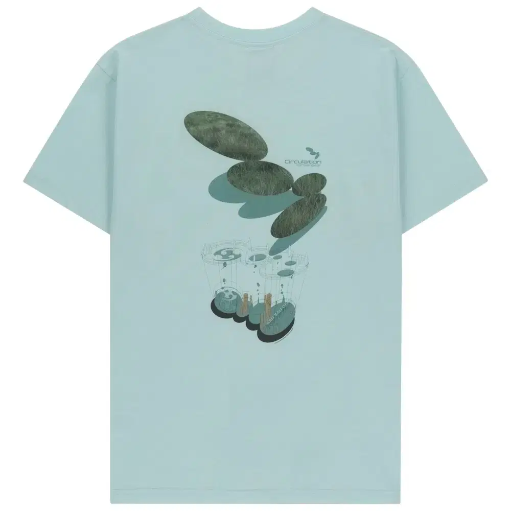 SAN SAN GEAR | 산산기어 Sansan Gear Chan Symbol T-shirt Mint