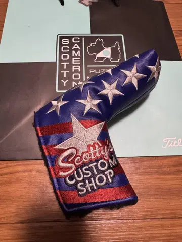 정품 Scotty Cameron 퍼터용 골프헤드커버