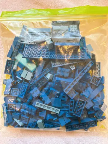 LEGO 블록 파란색 세트 중고 정품