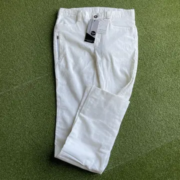 adidas 속기모 스트레치 화이트 팬츠 M AF8572