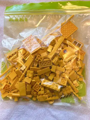 LEGO 블록 옐로우 컬러 세트 중고 정품