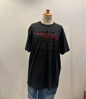 wrangler 00s flocky print mini T-shirt