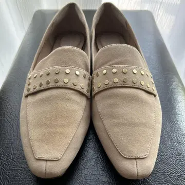새상품급 ROCKPORT 플랫 슈즈 로퍼 베이지 24.5