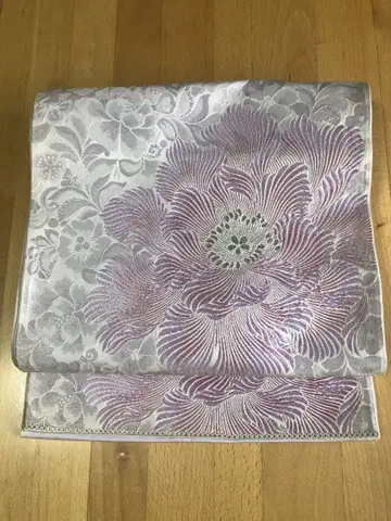 연보라색 후쿠로 오비 중고 연습용으로도