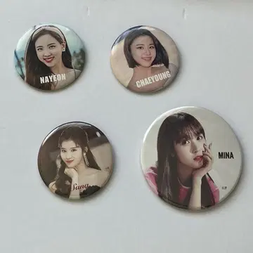 TWICE 캔뱃지 나연 사나 미나 채영