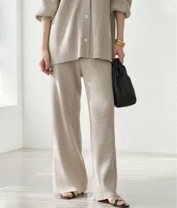 플라주 plage jazz linen rib 팬츠
