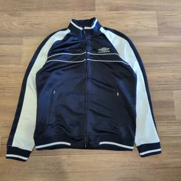 90년대 UMBRO 엄브로 올드 트랙 자켓 네이비 화이트