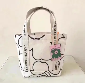 MARIMEKKO 마리메꼬 백 토트백 여성용 꽃무늬 코튼