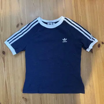 adidas 네이비 반팔 티셔츠 XS