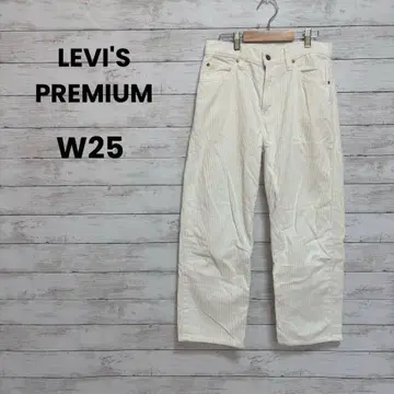 [ LEVI'S ] 리바이스 프리미엄 (25) 코듀로이 화이트