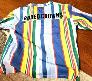 Dr. RODEO CROWNS 반팔 셔츠 스트라이프 used