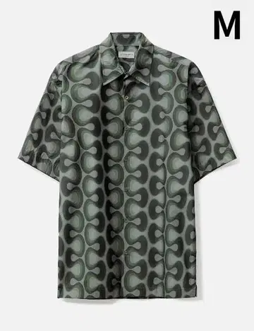 미사용 DRIES VAN NOTEN 24SS 올 패턴 셔츠 M