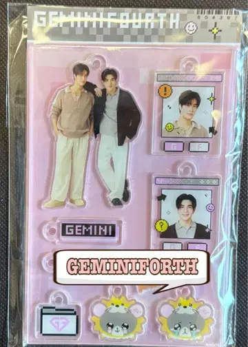 GMMTV BOOK FAIR 아크릴 키체인 GeminiFourth