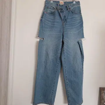 THE REAL VINTAGE LOOK 컷오프 데님