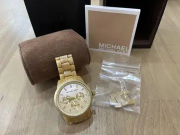 MICHAEL KORS 골드 아날로그 손목시계