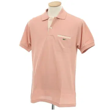 LACOSTE 핑크 피케 셔츠